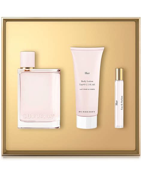 burberry her set macys|burberry aftershave gift set.